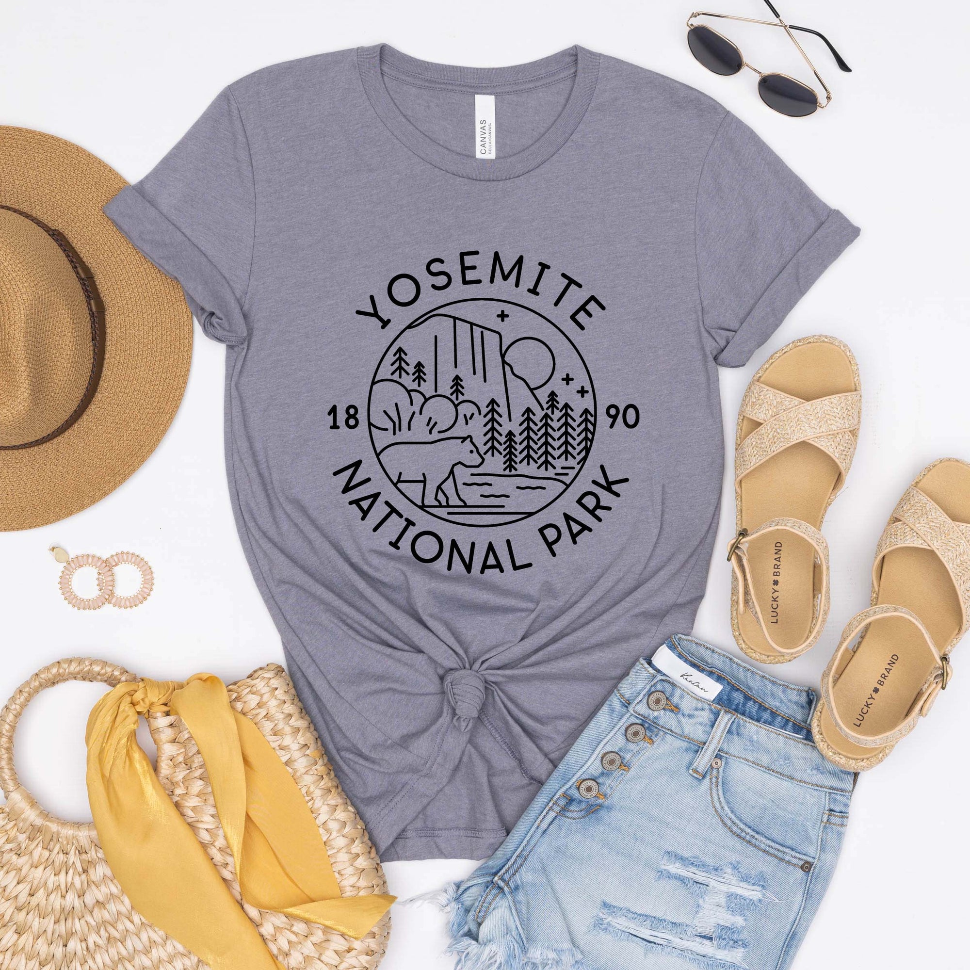 Yosemite National Park Tee - Limeberry Designs