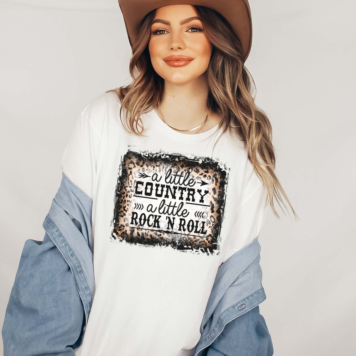 A Little Country A Little Rock and Roll Tee - Limeberry Designs