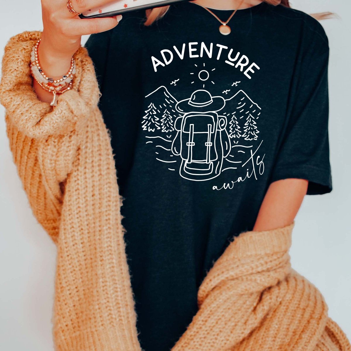 Adventure Awaits Wholesale Tee - Limeberry Designs