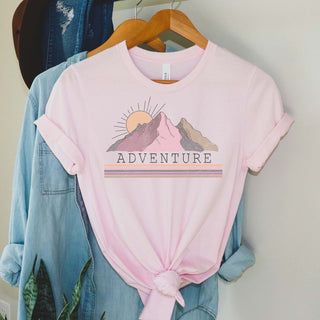 Adventure Mountains Retro Wholesale Tee - Limeberry Designs