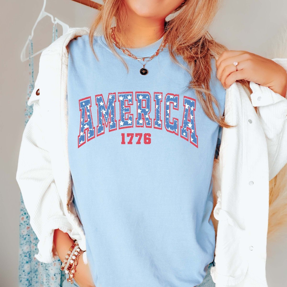 America 1776 Comfort Colors Tee - Limeberry Designs
