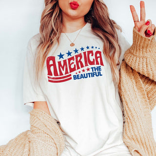 America The Beautiful Wholesale Tee - Limeberry Designs