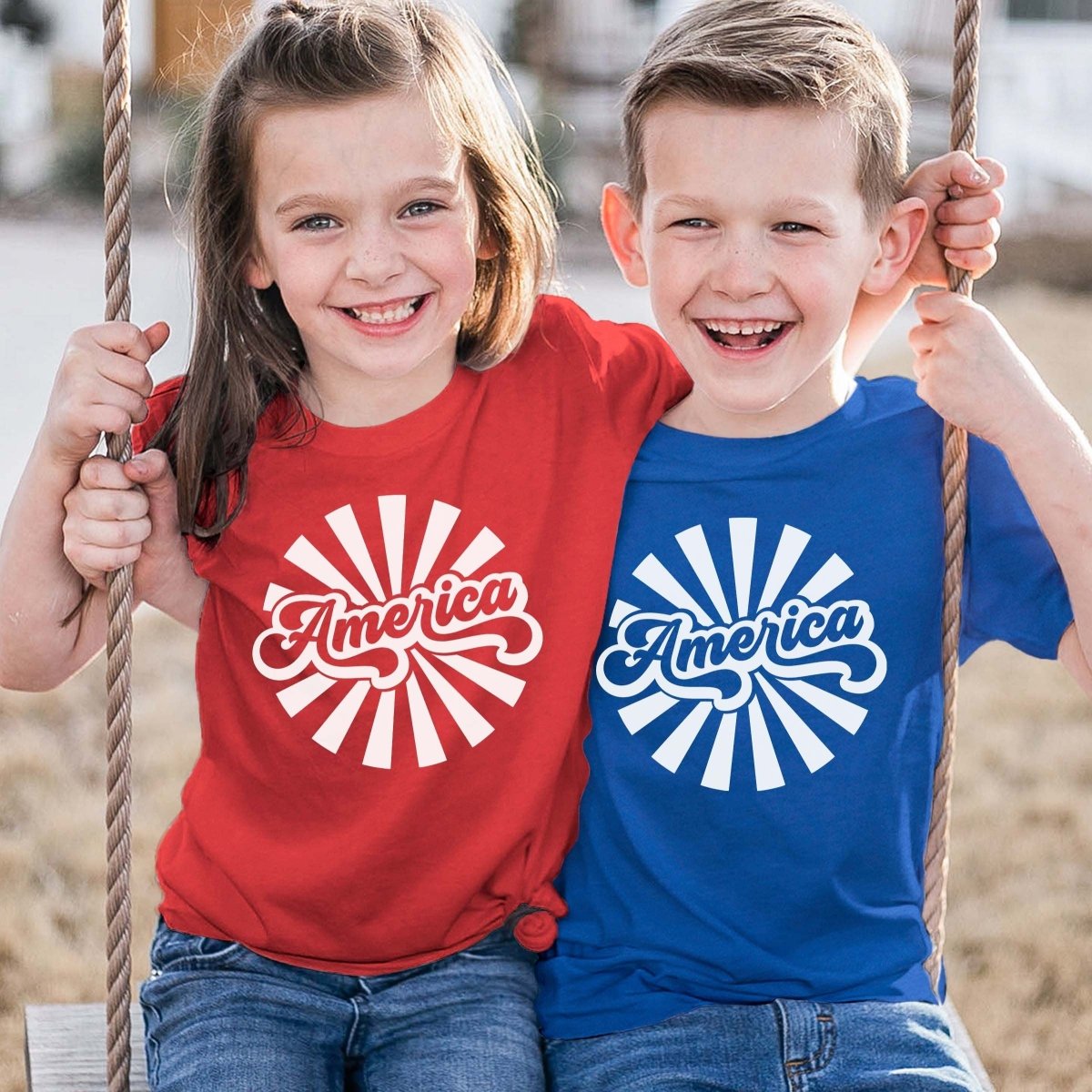 America Waves Youth Wholesale Tee - Limeberry Designs
