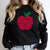 Apple of Hearts Wholesale Crewneck Sweatshirt - Limeberry Designs