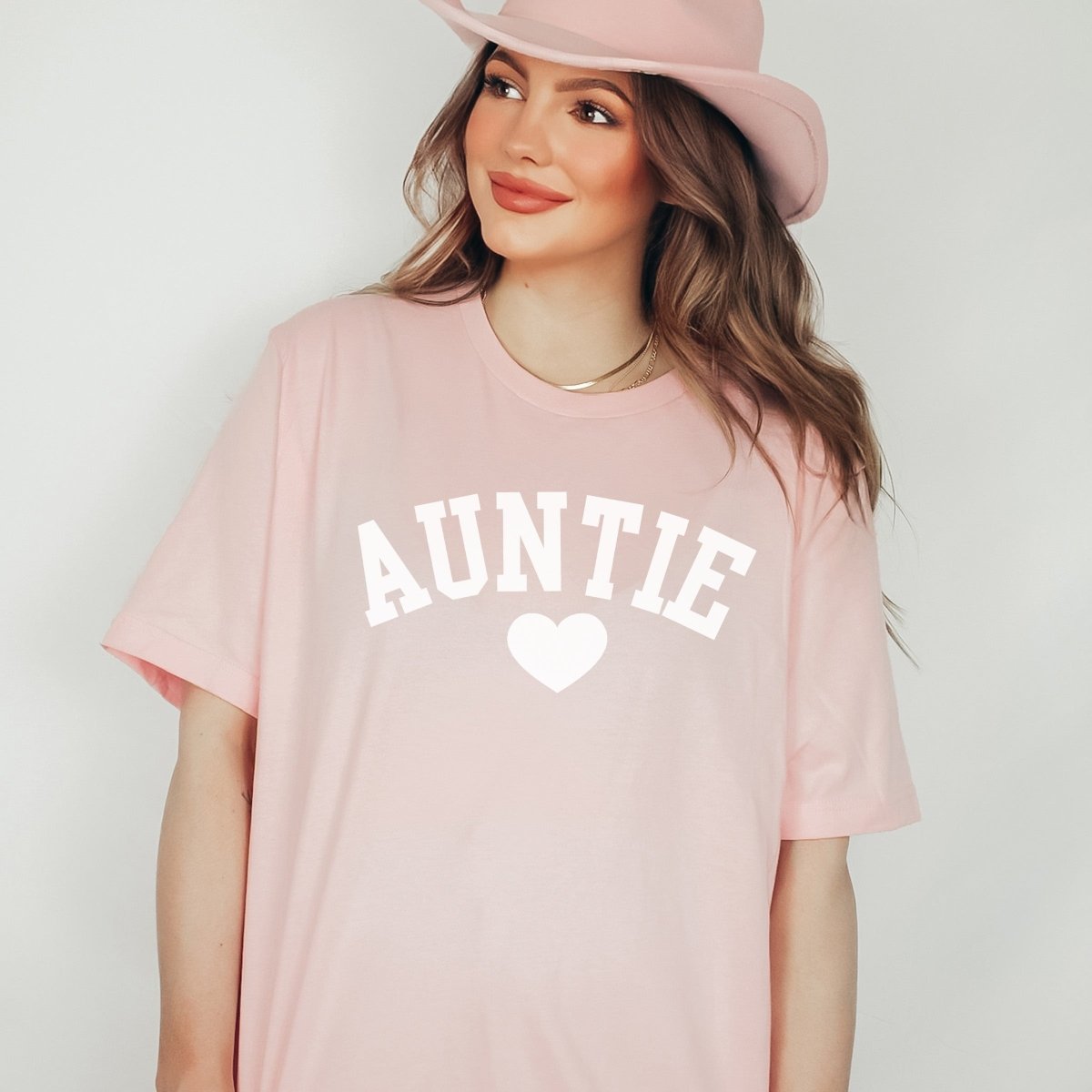 Auntie Heart Tee - Limeberry Designs