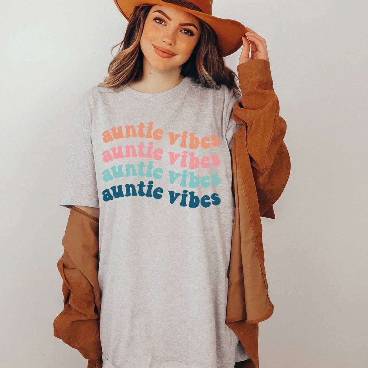 Auntie Vibes Tee - Limeberry Designs