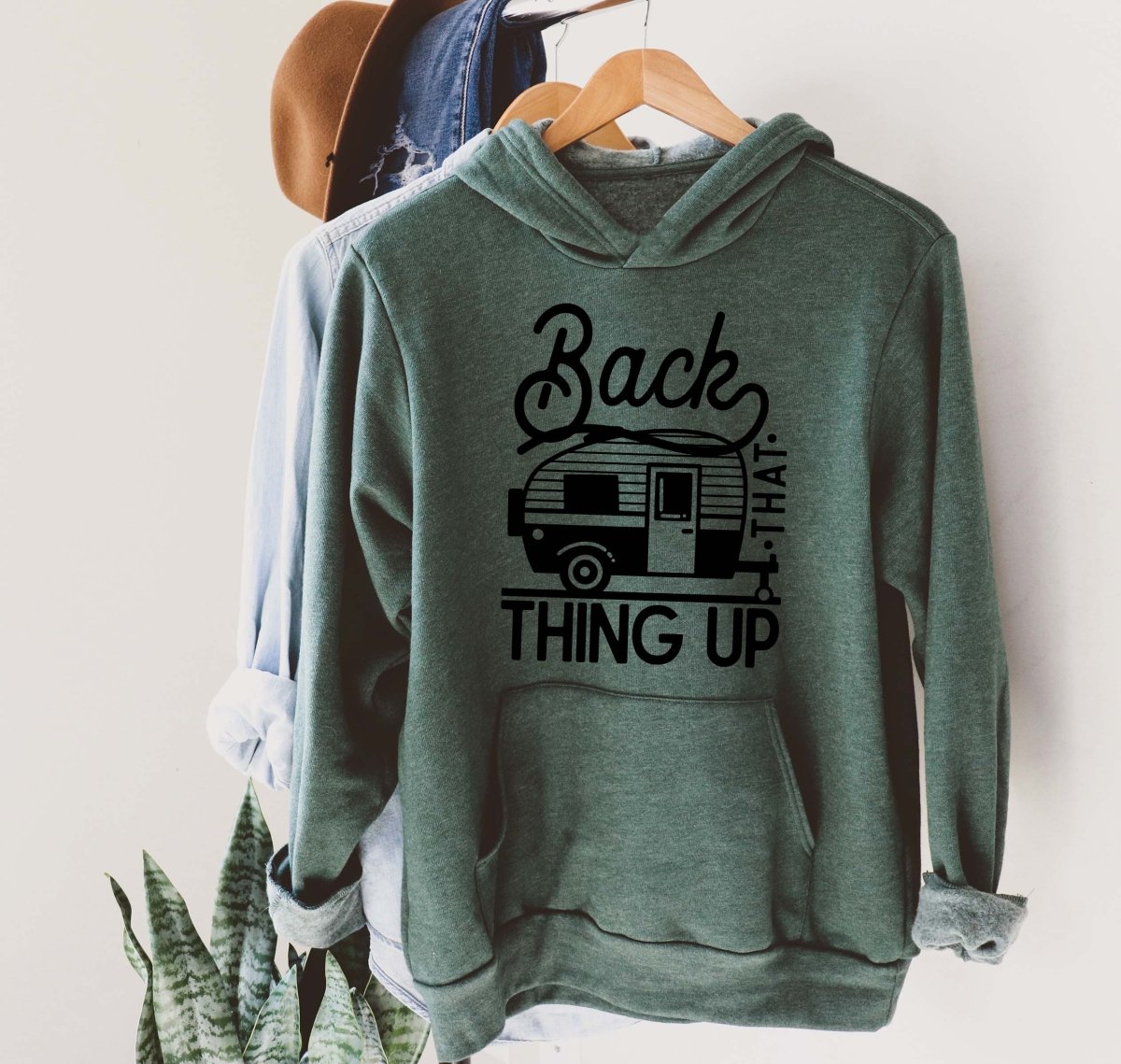 Back That Thing Up Hooded Sweatshirt - Limeberry Designs