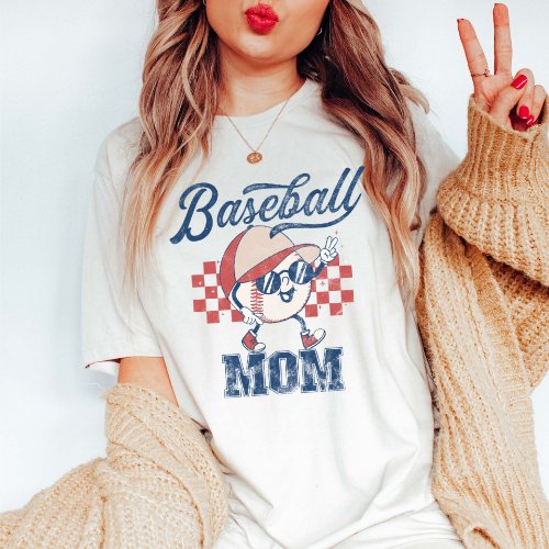Comfort colors baseball tee top