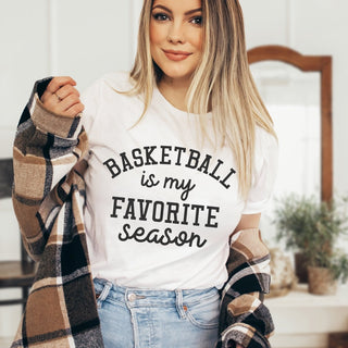 Basketball is my Favorite Season Tee - Limeberry Designs