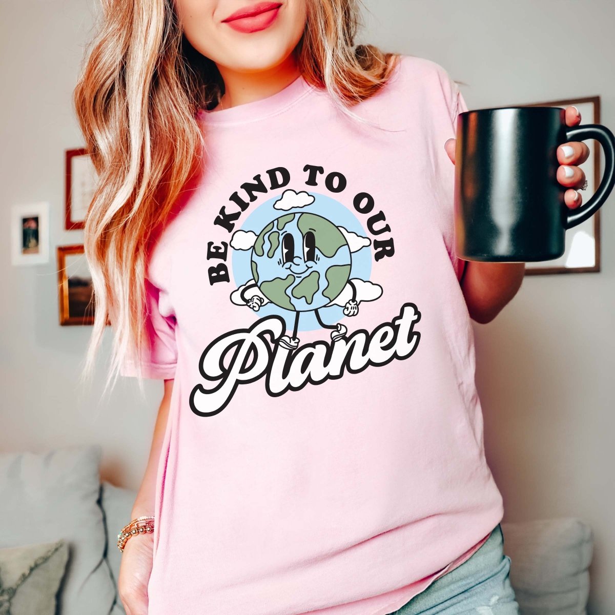 Be kind to our planet Comfort Color Tee - Limeberry Designs