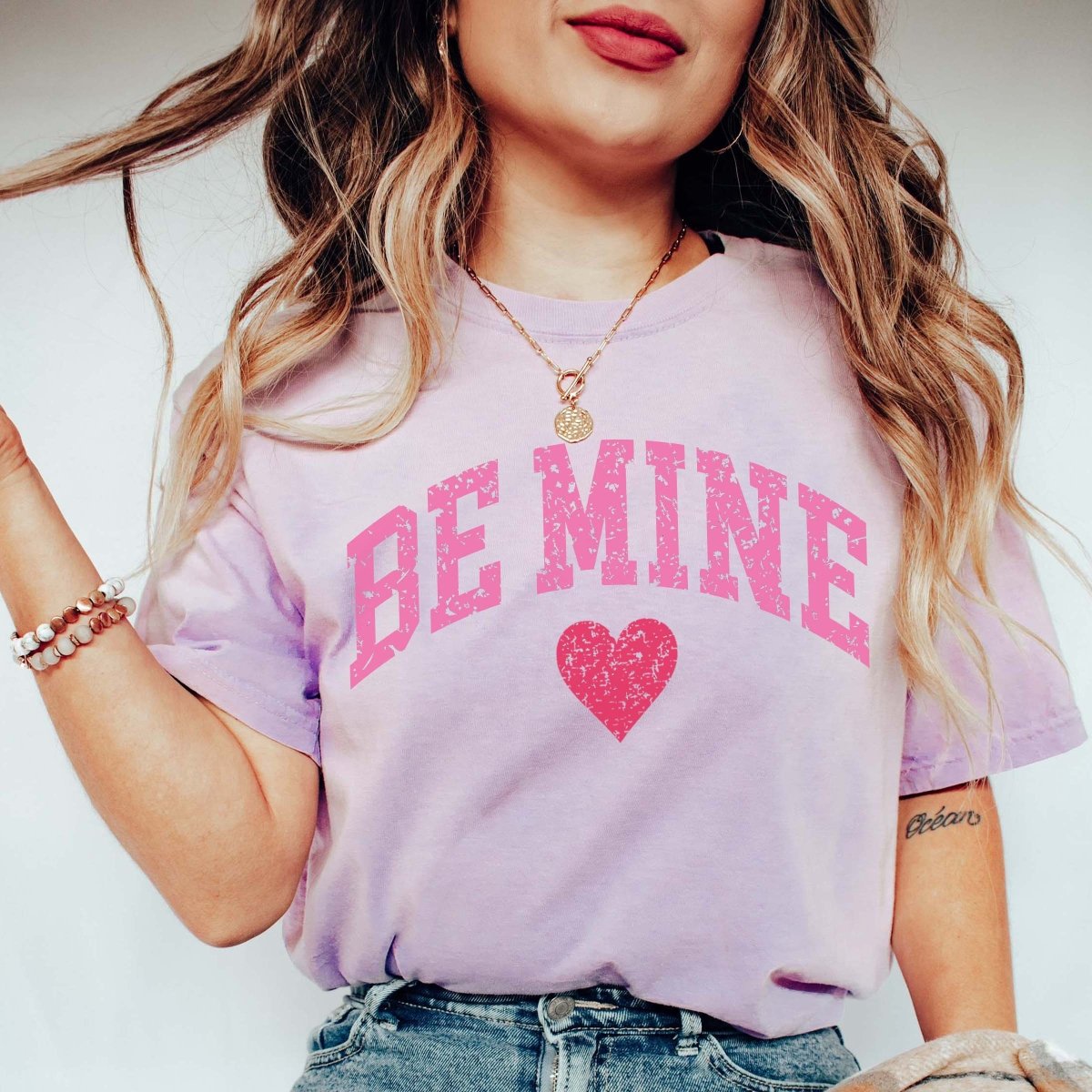 Be Mine Comfort Color Tee - Limeberry Designs