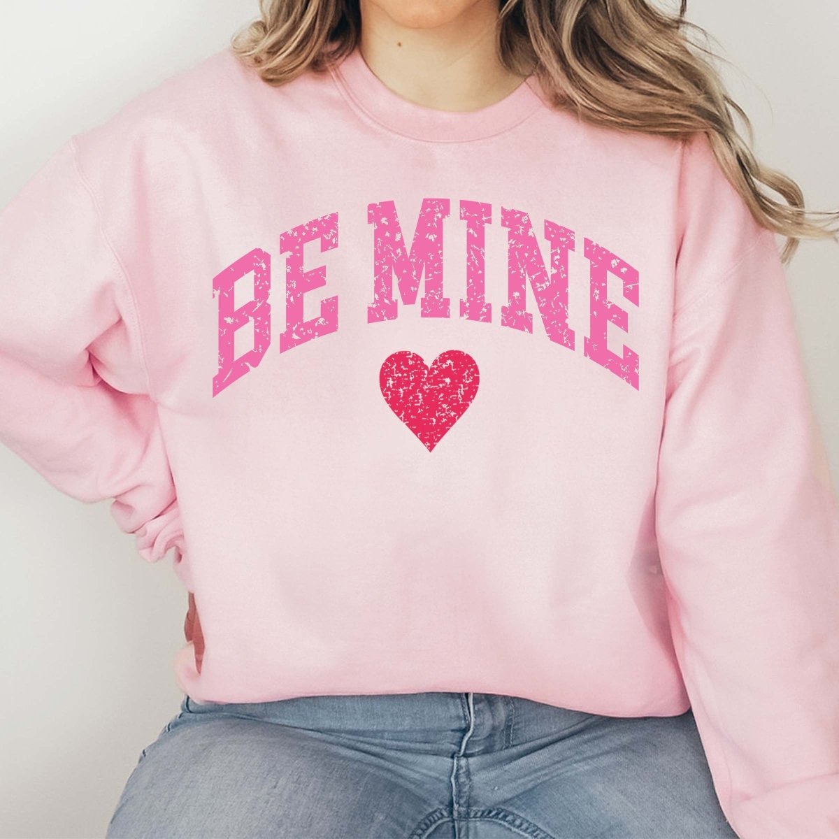 Be Mine Crewneck Sweatshirt - Limeberry Designs