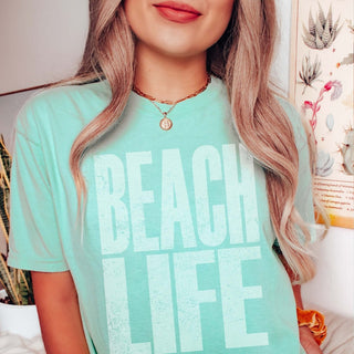Beach Life Comfort Color Wholesale Tee - Limeberry Designs