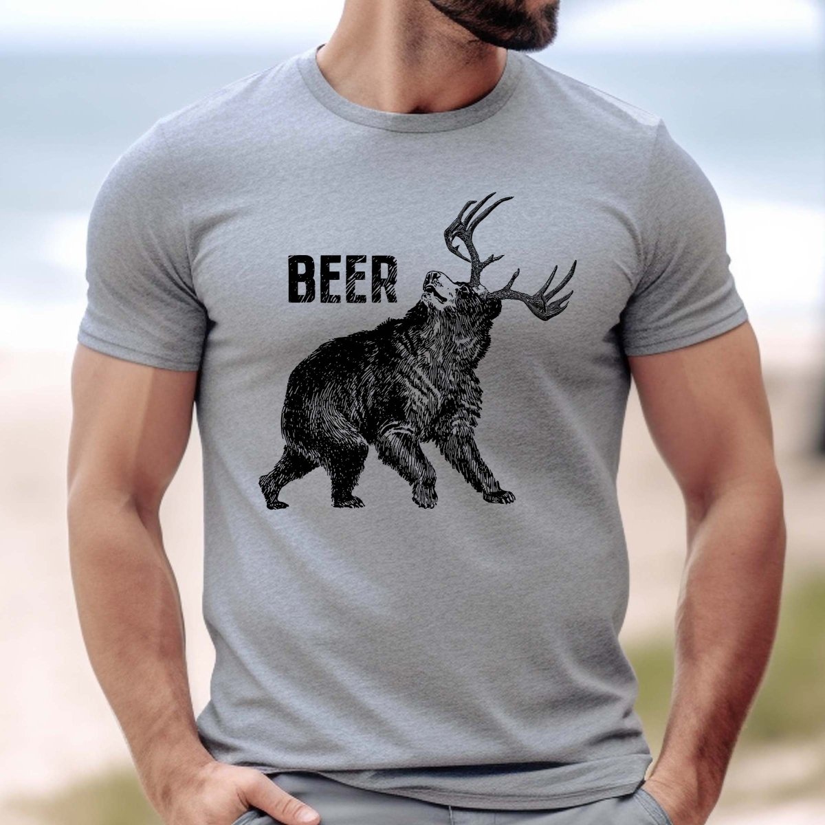 Tee shirt bière hot sale