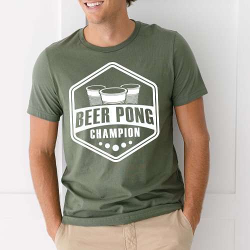 Beer Pong Champion Tee - Limeberry Designs