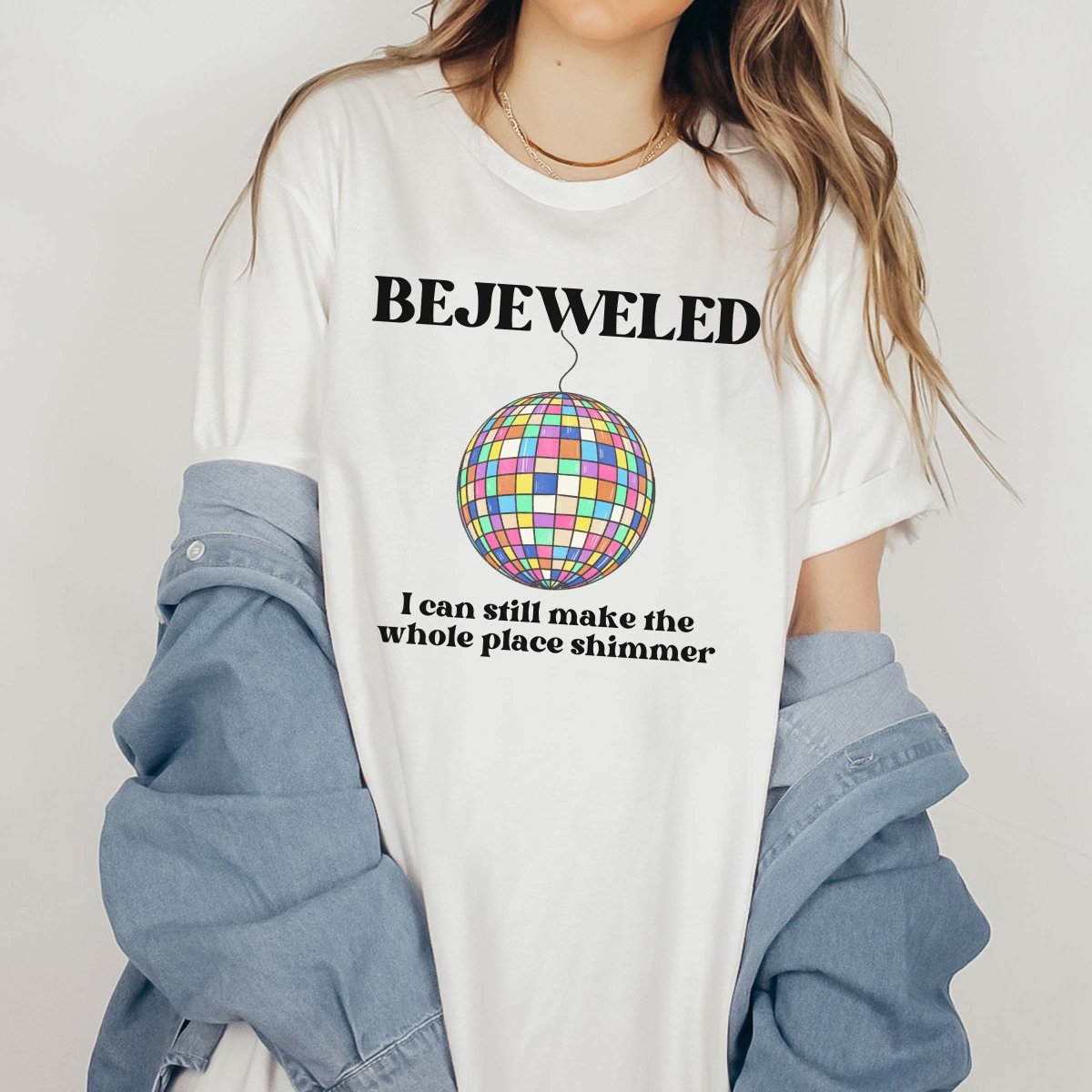 Bejeweled Comfort Color Tee - Limeberry Designs