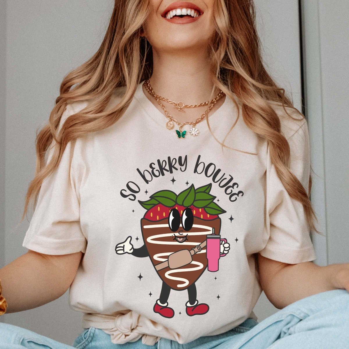Berry Boujee Tee - Limeberry Designs