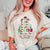 Best way to Spread Christmas Cheer Comfort Colors Tee - Limeberry Designs
