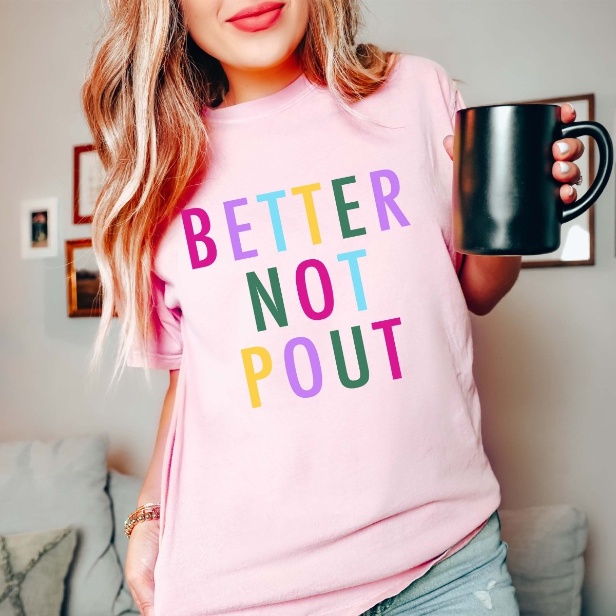 Better Not Pout Comfort Color Whoelsale Tee - Limeberry Designs