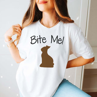 Bite Me Bunny Bella Tee - Limeberry Designs