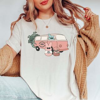 Boho Bunnies in Van Bella Tee - Limeberry Designs