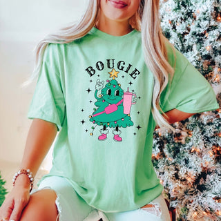 Bougie Christmas Tree Wholesale Tee - Limeberry Designs