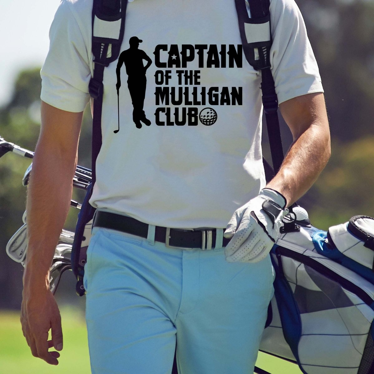 Captain of the Mulligan Club Tee - Limeberry Designs