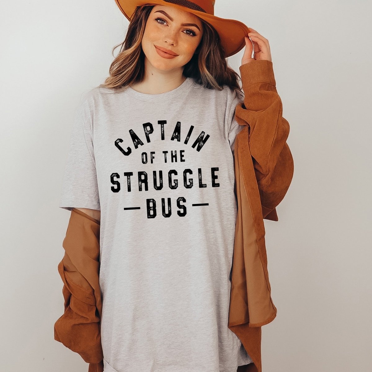 Captain of the Struggle Bus Tee - Limeberry Designs