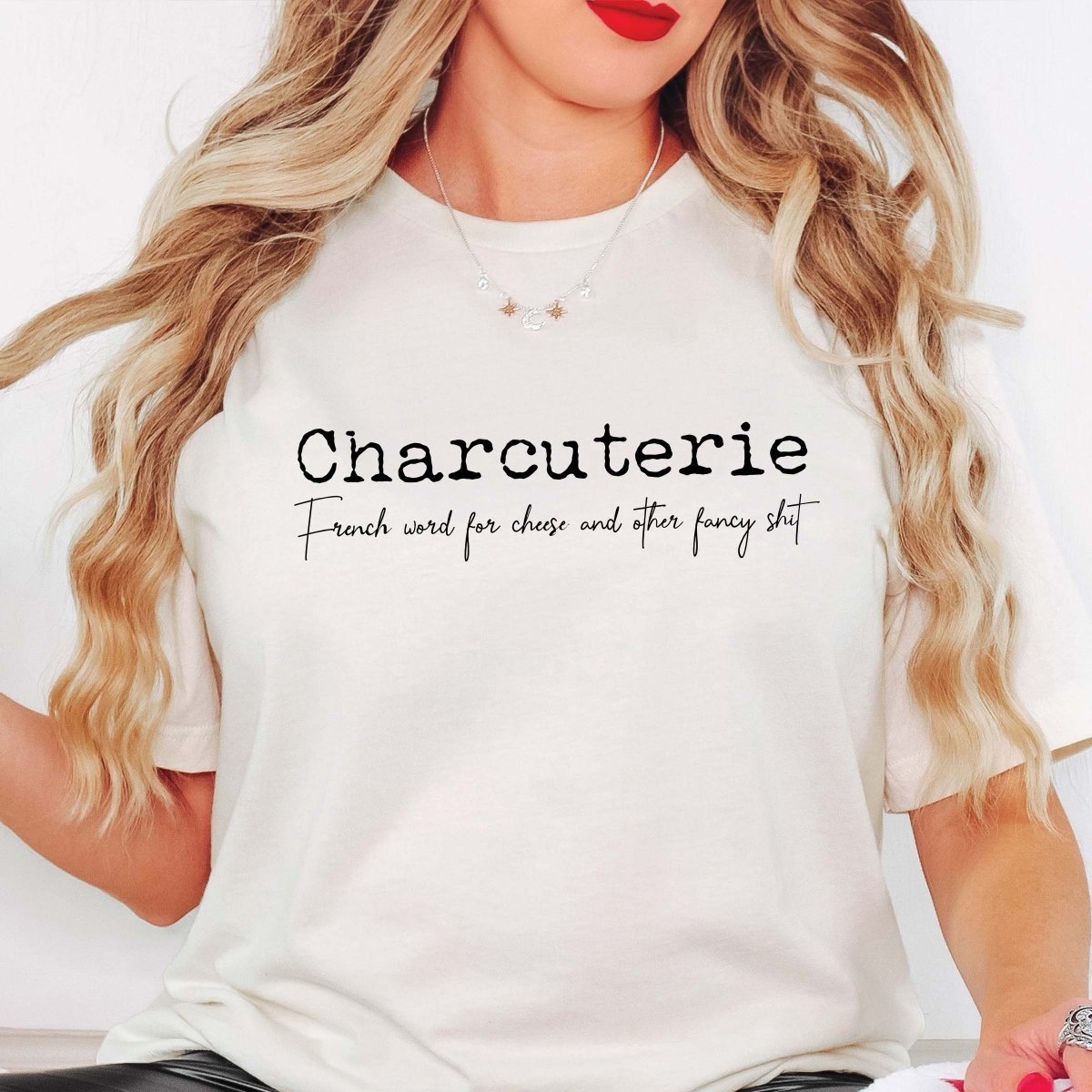 Charcuterie French word Tee - Limeberry Designs