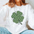 Checkered Clover Wholesale Crew Sweatshirt - Limeberry Designs