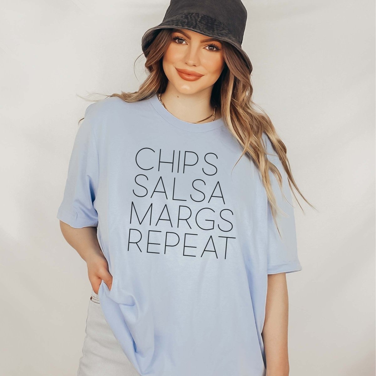 Chips Salsa Margs Repeat Tee - Limeberry Designs
