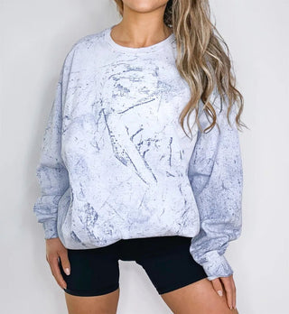 Coastal Charm ColorBlast Crew Sweatshirt - Limeberry Designs