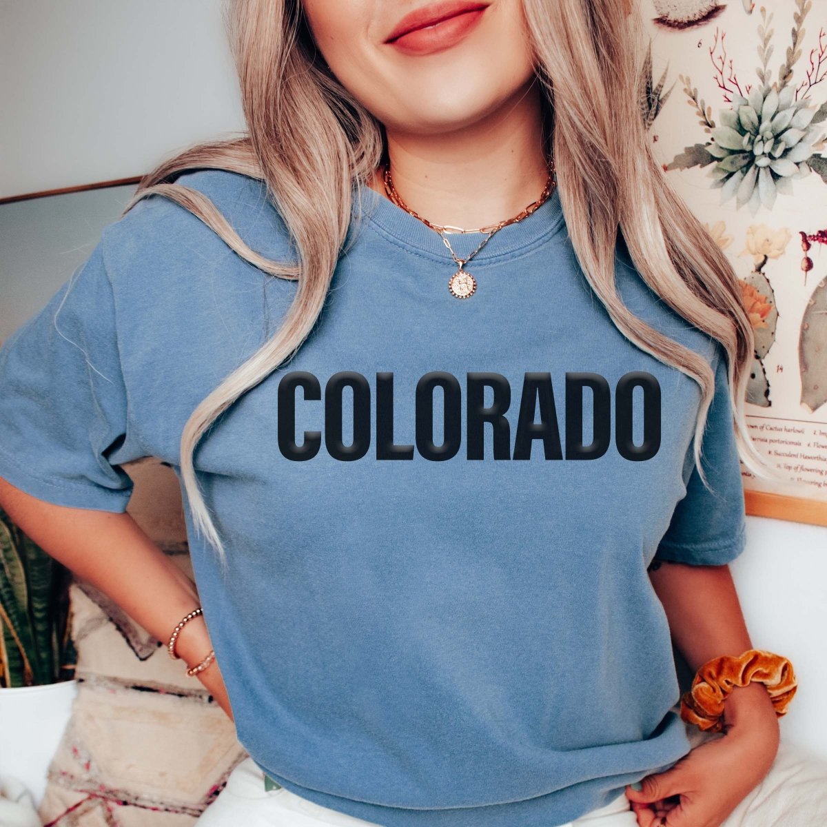 Colorado State Puff Comfort Color Wholesale Tees - Limeberry Designs