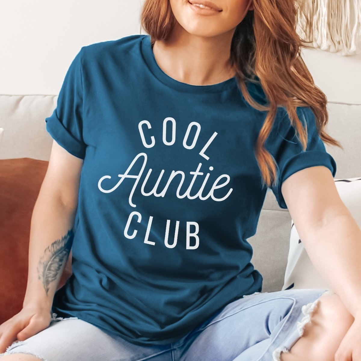 Cool aunt Club Tee - Limeberry Designs