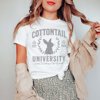 Cottontail University Tee - Limeberry Designs