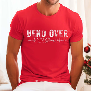 Couple Bend Over quote Graphic Tee - Limeberry Designs