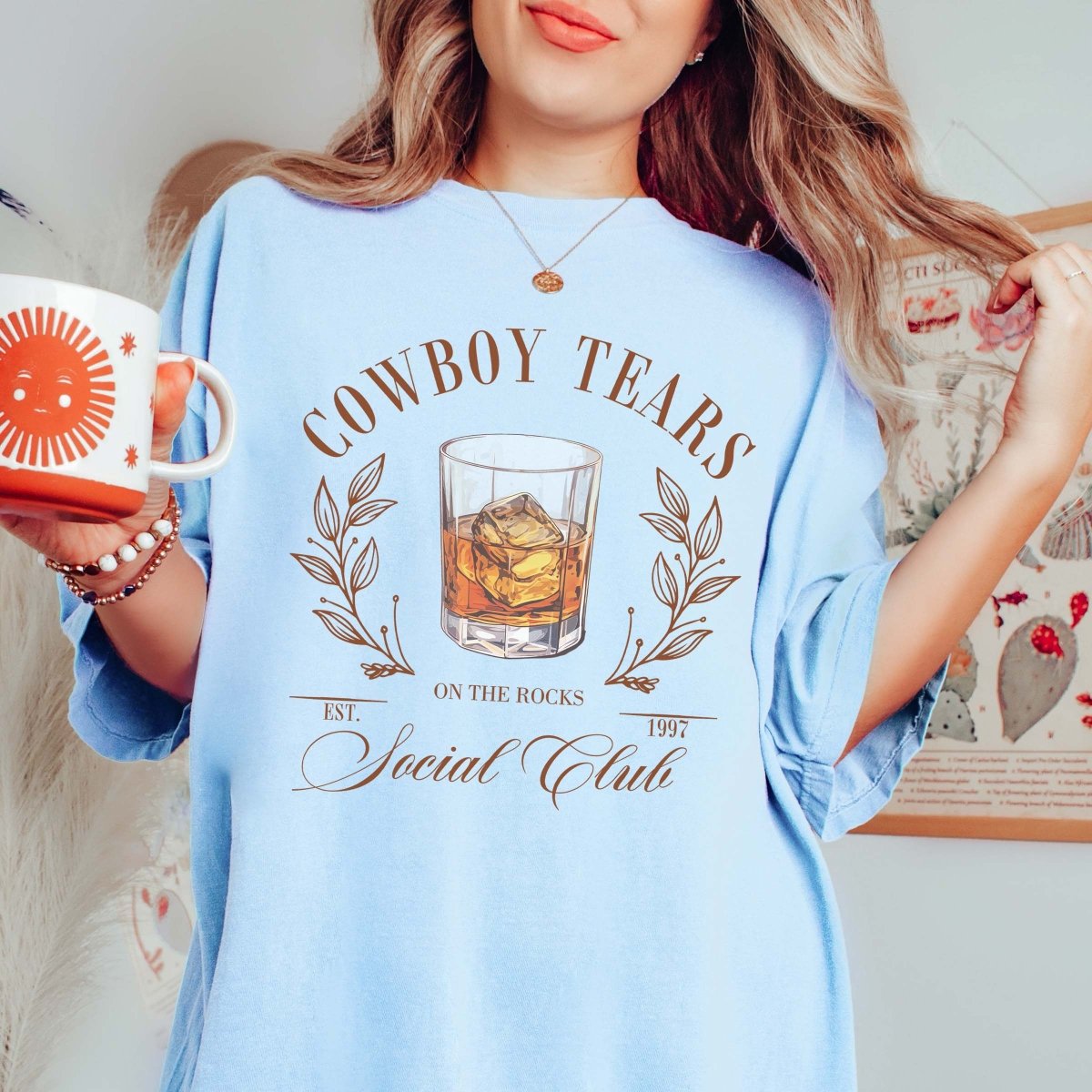 Cowboy Tears Social Club Wholesale Tee - Limeberry Designs