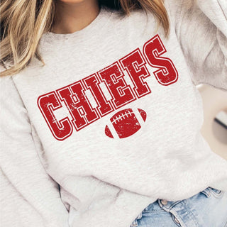 Custom Football Team Crew Sweatshirts - Limeberry Designs