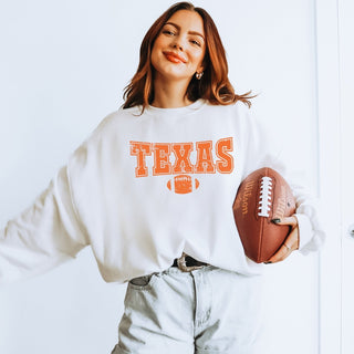 Custom Football Team Crew Sweatshirts - Limeberry Designs