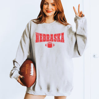 Custom Football Team Crew Sweatshirts - Limeberry Designs