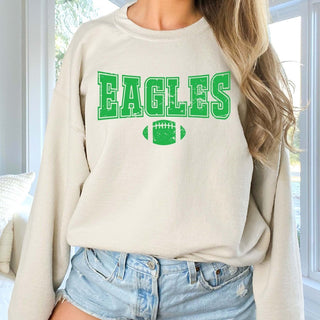 Custom Football Team Crew Sweatshirts - Limeberry Designs
