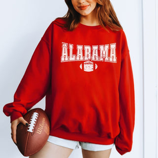 Custom Football Team Crew Sweatshirts - Limeberry Designs