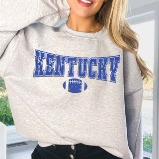 Custom Football team Crew Wholesale Sweatshirts - Limeberry Designs