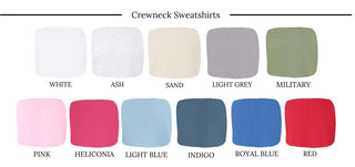 CUSTOM HOCKEYTEAM & NUMBER | Crew Sweatshirts - Limeberry Designs