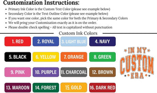 Custom In My Mascot Era | Crew Sweatshirts - Limeberry Designs