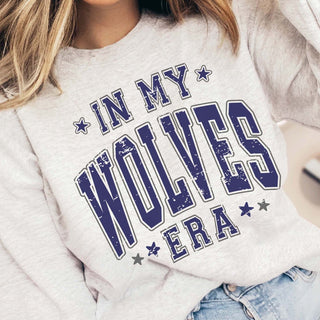 Custom In My Mascot Era | Crew Sweatshirts - Limeberry Designs