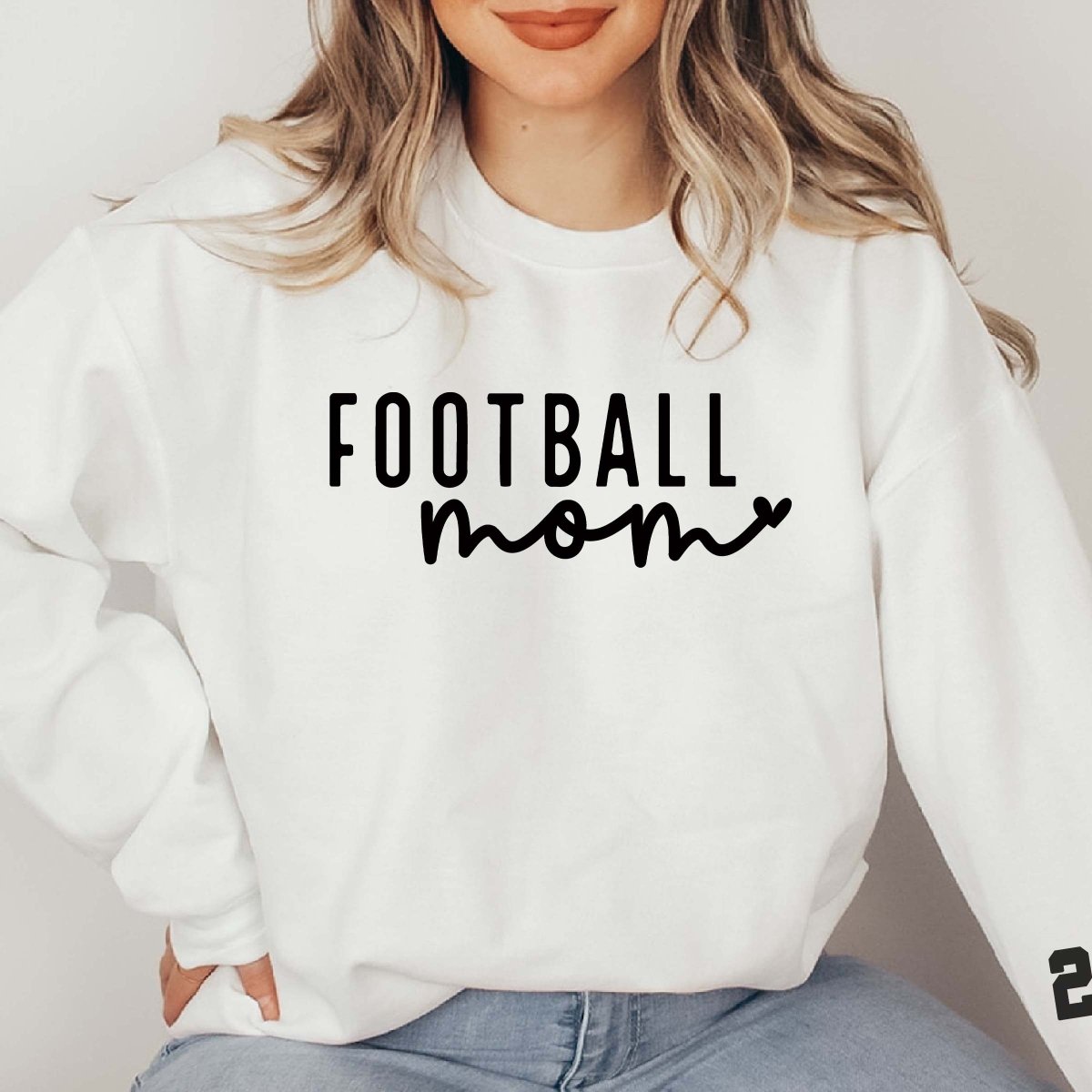 Custom Mom Sports Crew Sweatshirt Limeberry Designs T Shirt