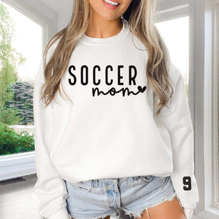 Custom Mom Sports Crew Sweatshirt - Limeberry Designs