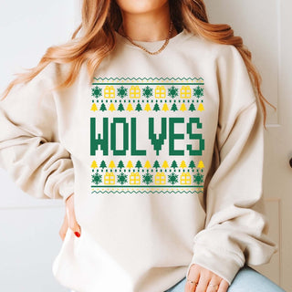Custom Team Ugly Sweater | Crew Sweatshirts - Limeberry Designs