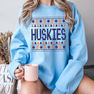 Custom Team Ugly Sweater | Crew Sweatshirts | Wholesale - Limeberry Designs